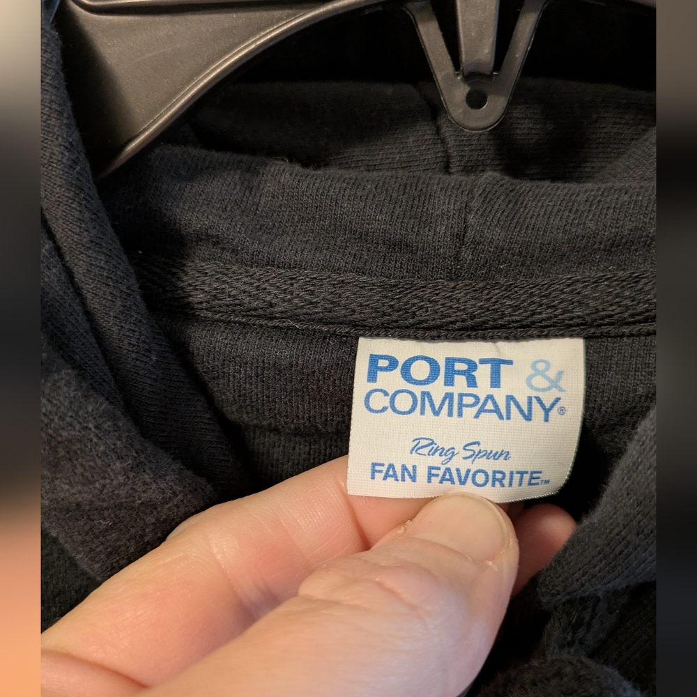 Black Graphic Hoodie Size L - Picture 3 of 3